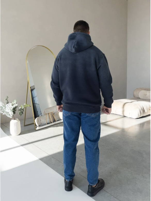 Oversize худі з вивареної тканини