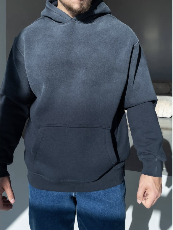 Oversize худі з вивареної тканини