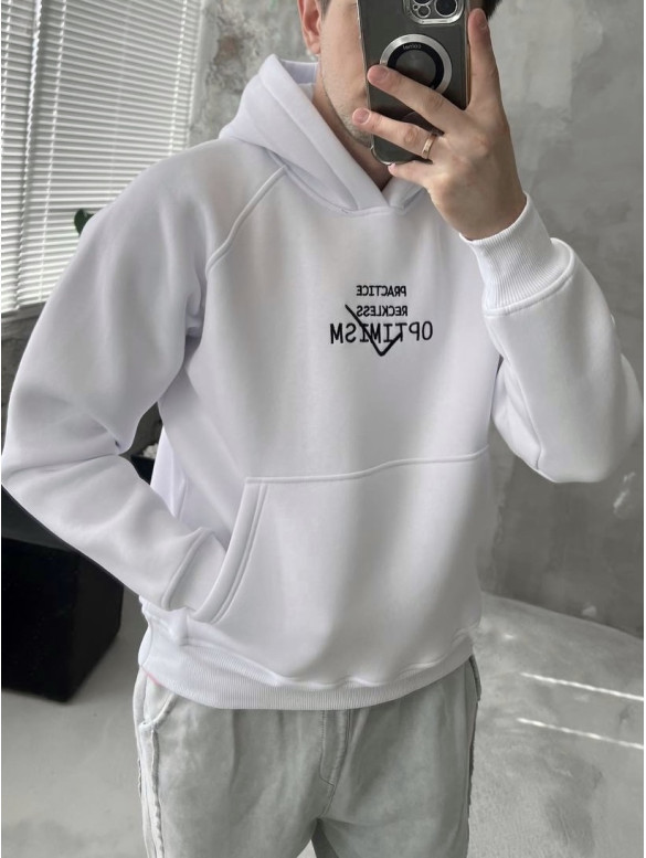Oversize худі з принтом
