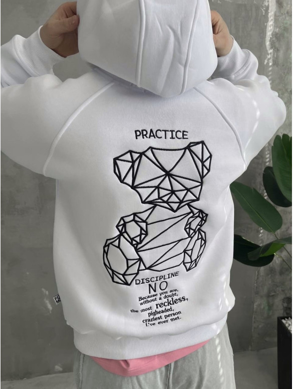 Oversize худі з принтом