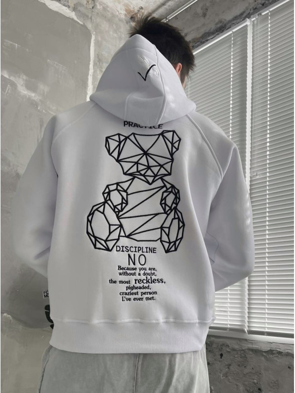 Oversize худі з принтом