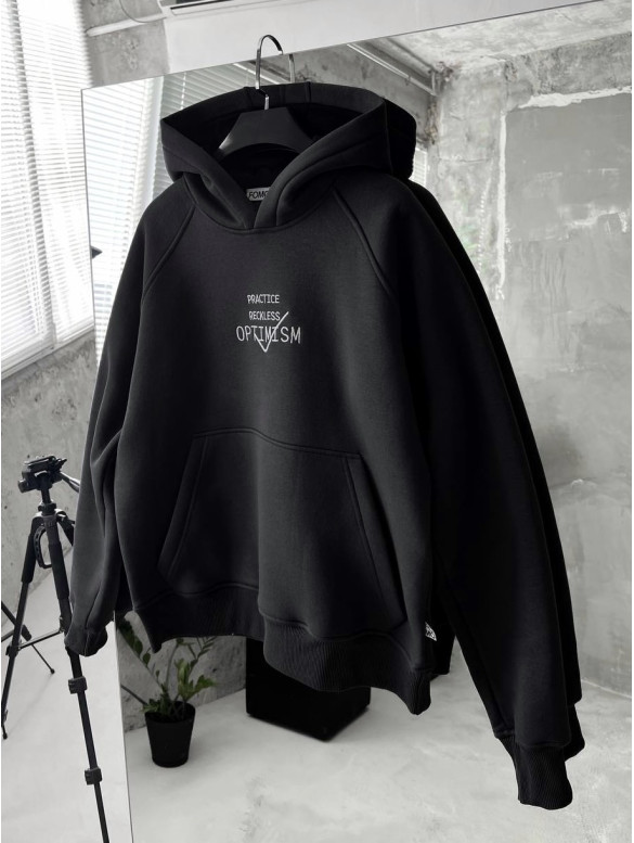 Oversize худі з принтом