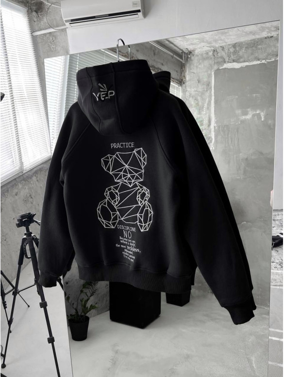 Oversize худі з принтом