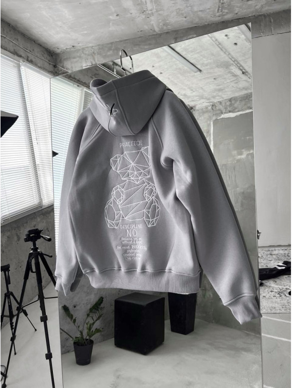 Oversize худі з принтом