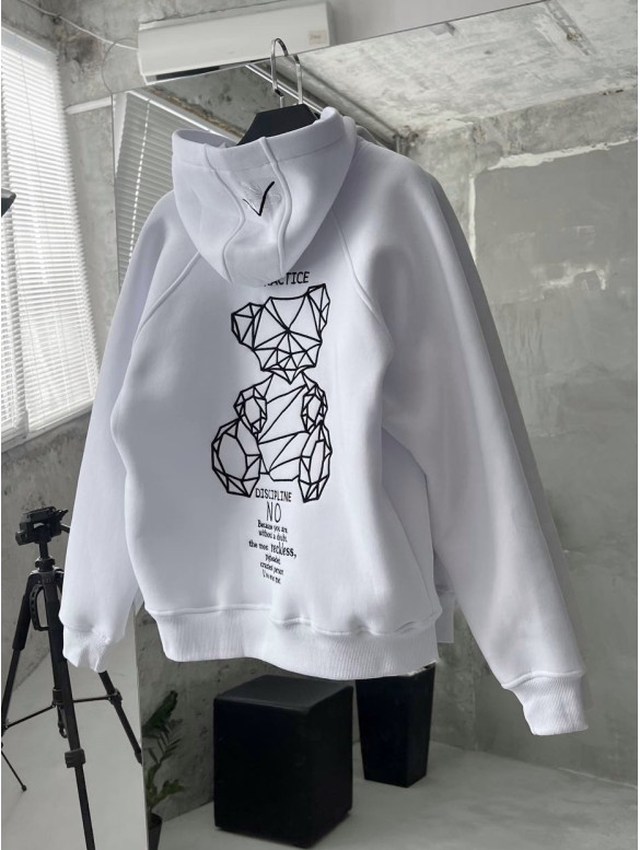 Oversize худі з принтом