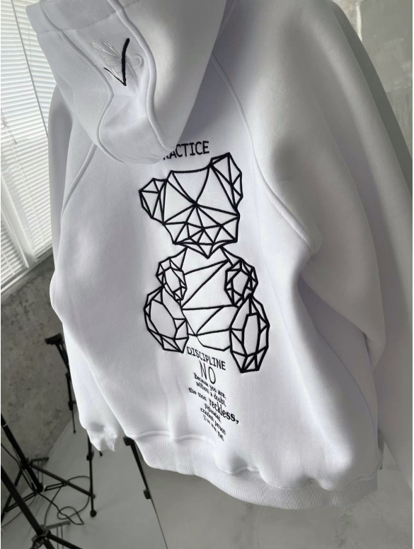 Oversize худі з принтом