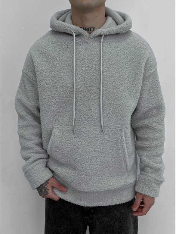 Плюшеве oversize худі