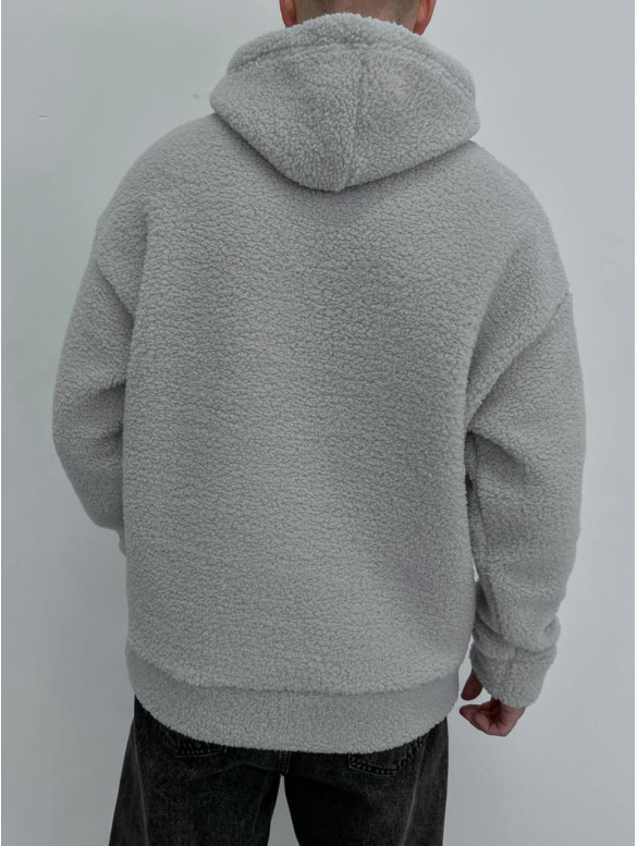 Плюшеве oversize худі