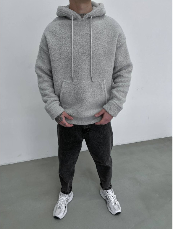 Плюшеве oversize худі