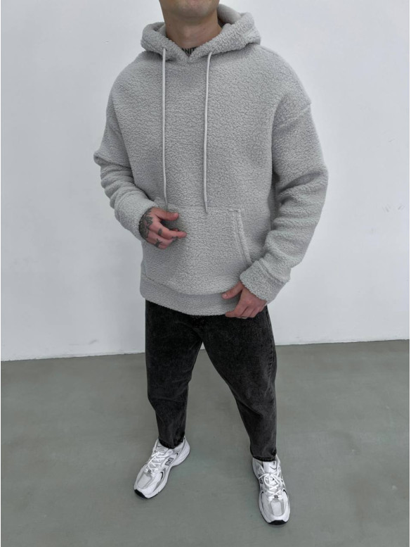 Плюшеве oversize худі