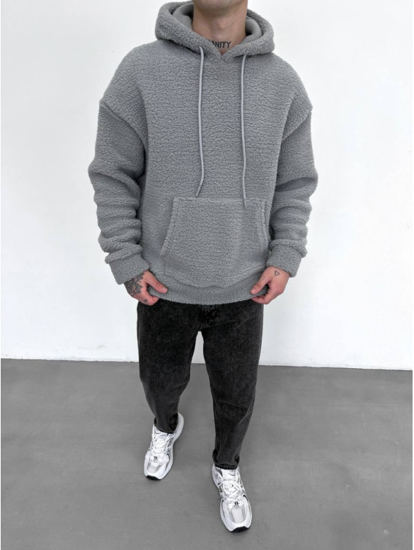 Плюшеве oversize худі