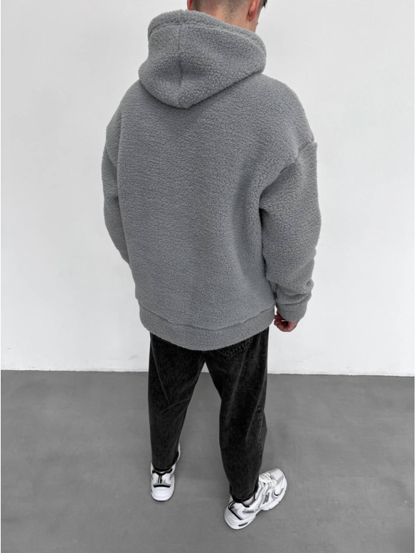 Плюшеве oversize худі