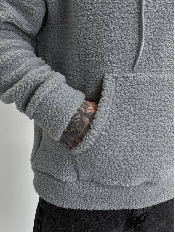 Плюшеве oversize худі
