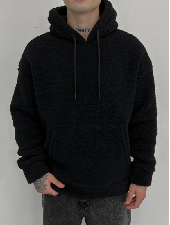 Плюшеве oversize худі