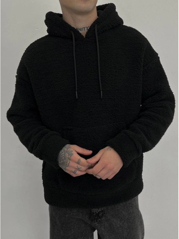 Плюшеве oversize худі