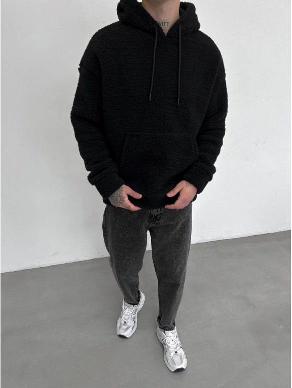 Плюшеве oversize худі