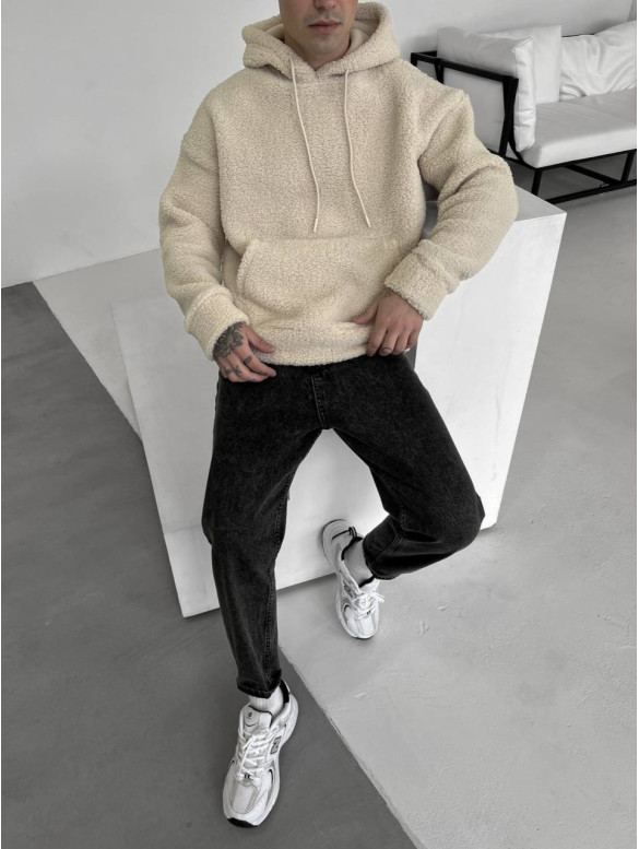 Плюшеве oversize худі