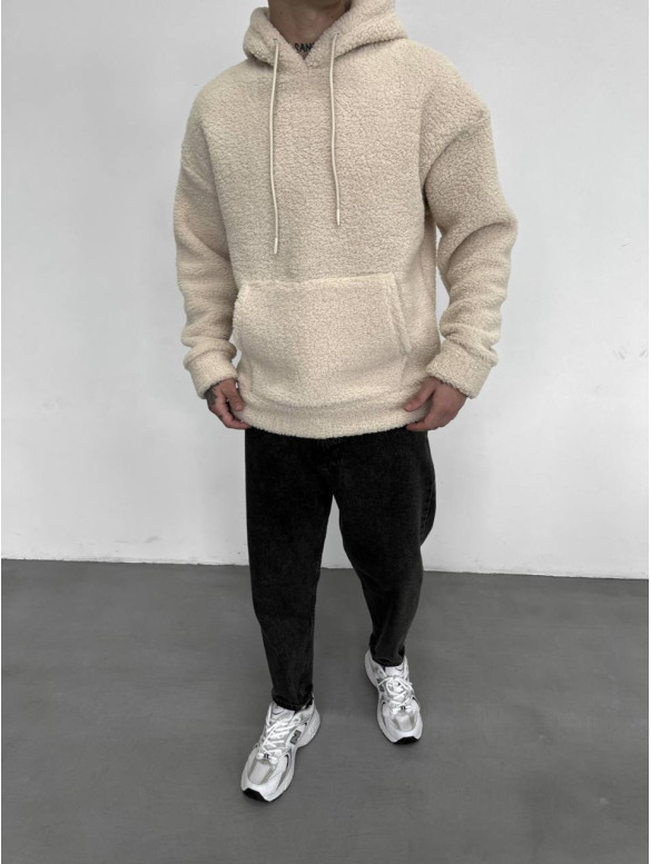 Плюшеве oversize худі