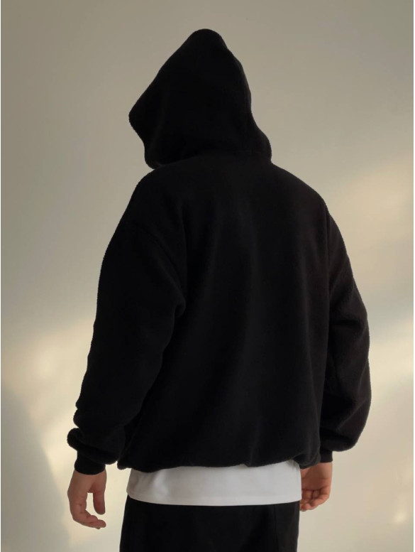 Плюшевий худі oversize