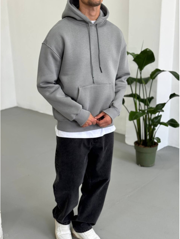 Oversize худі на флісі