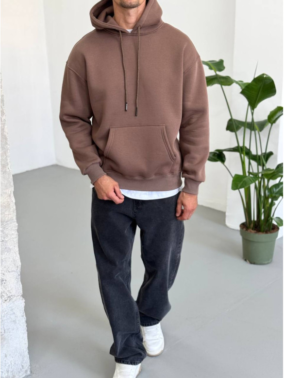 Oversize худі на флісі