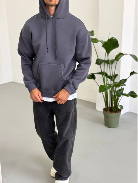 Oversize худі на флісі