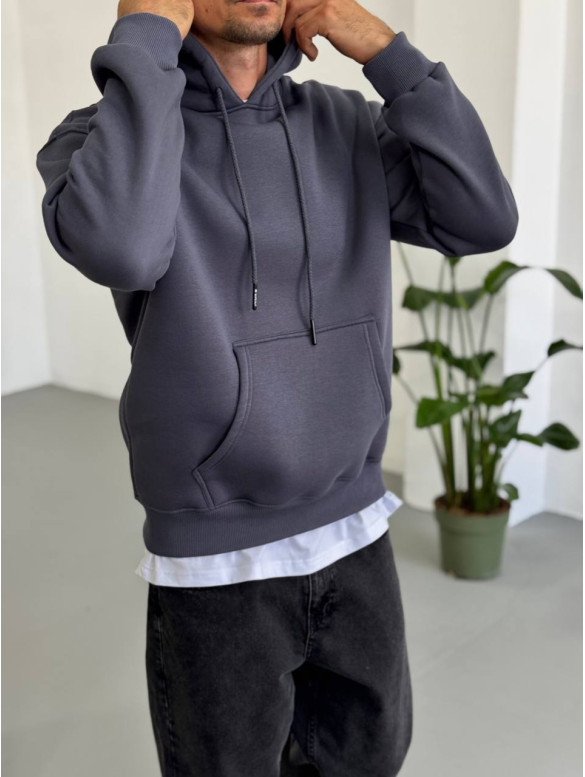 Oversize худі на флісі