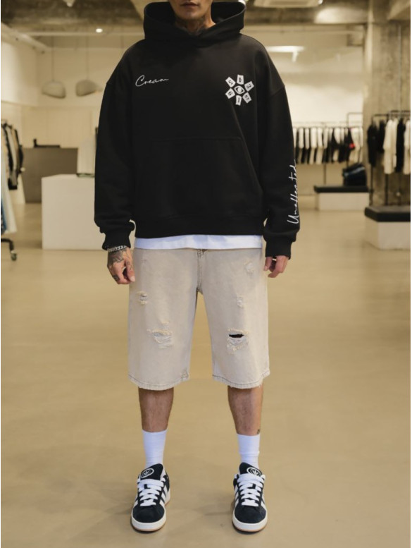 Oversize худі з принтом