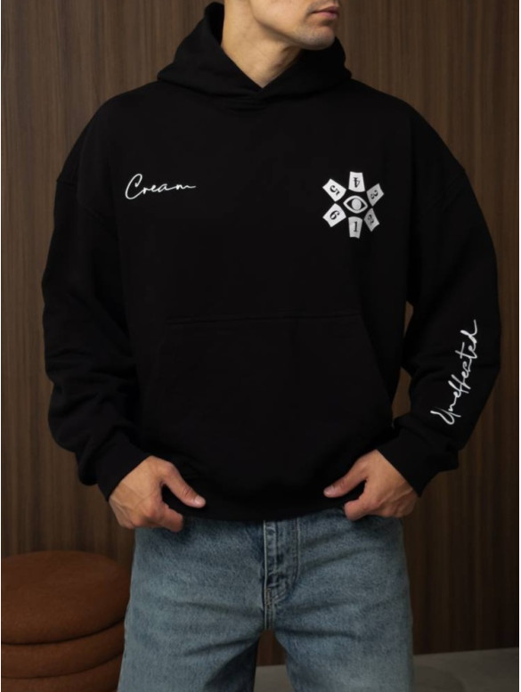 Oversize худі з принтом