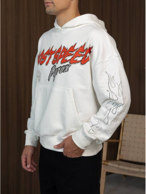 Oversize худі з принтом
