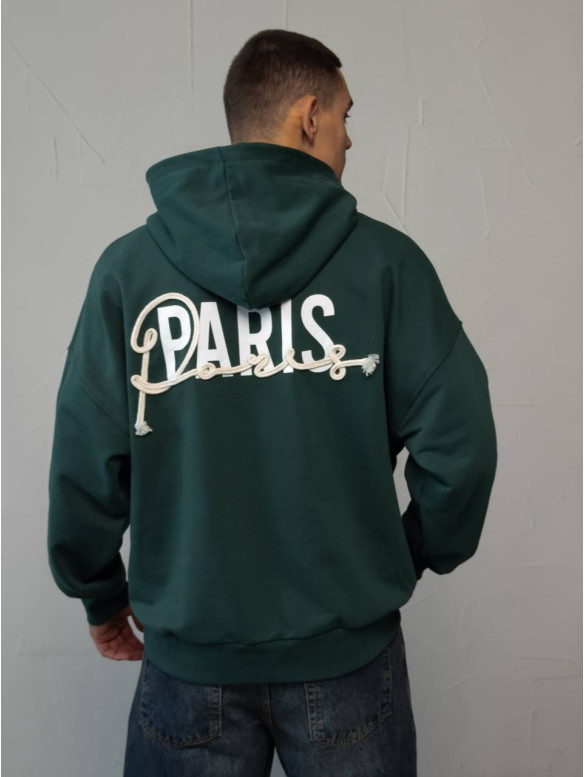 Oversize худі з принтом