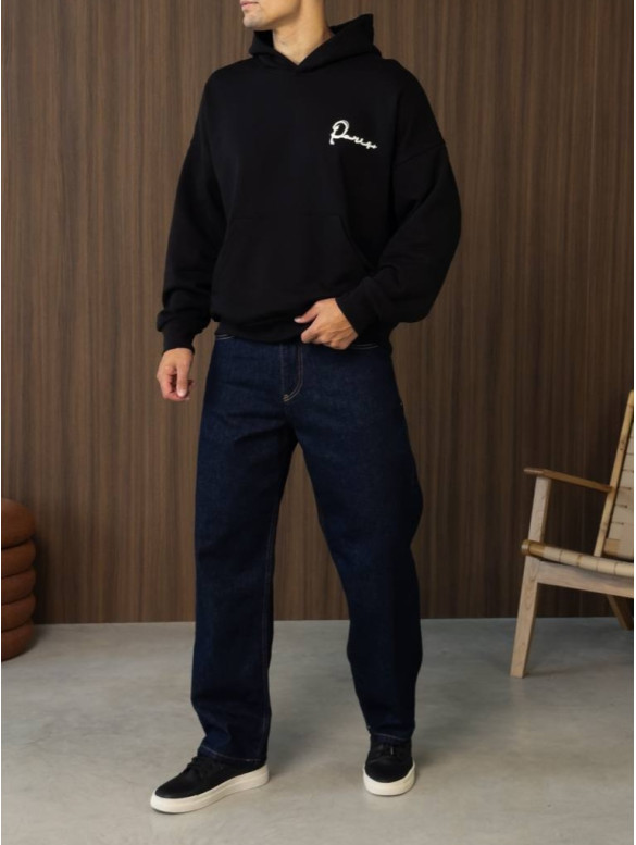 Oversize худі з принтом