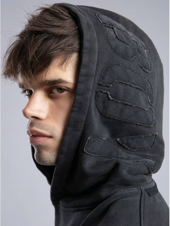 Oversize худі з вивареної тканини