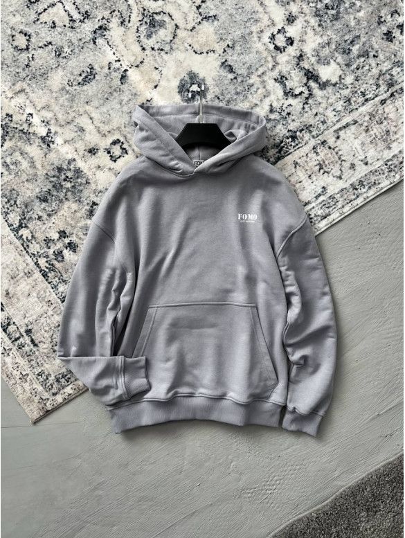 Oversize худі з принтом