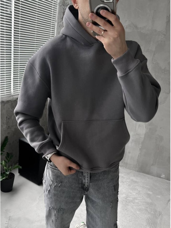 Oversize худі на флісі