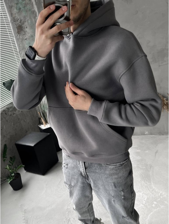 Oversize худі на флісі