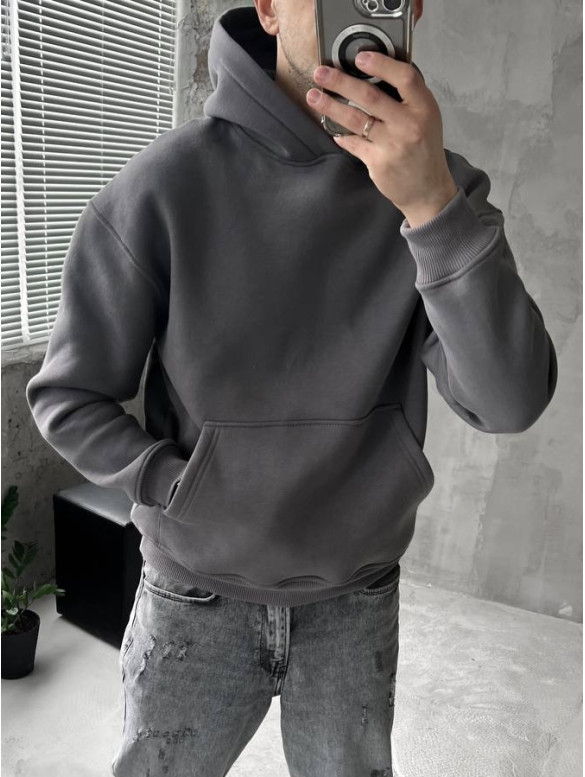 Oversize худі на флісі