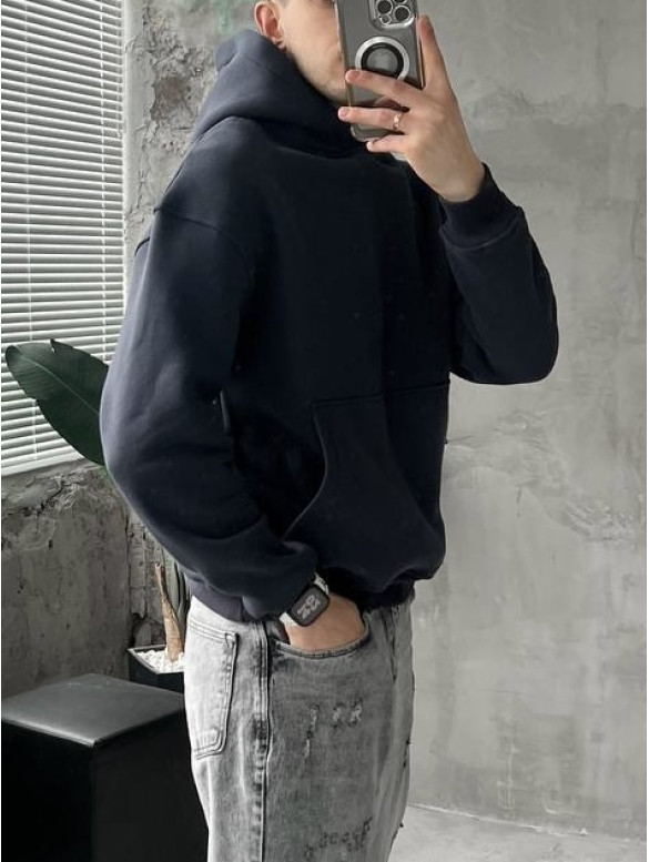 Oversize худі на флісі