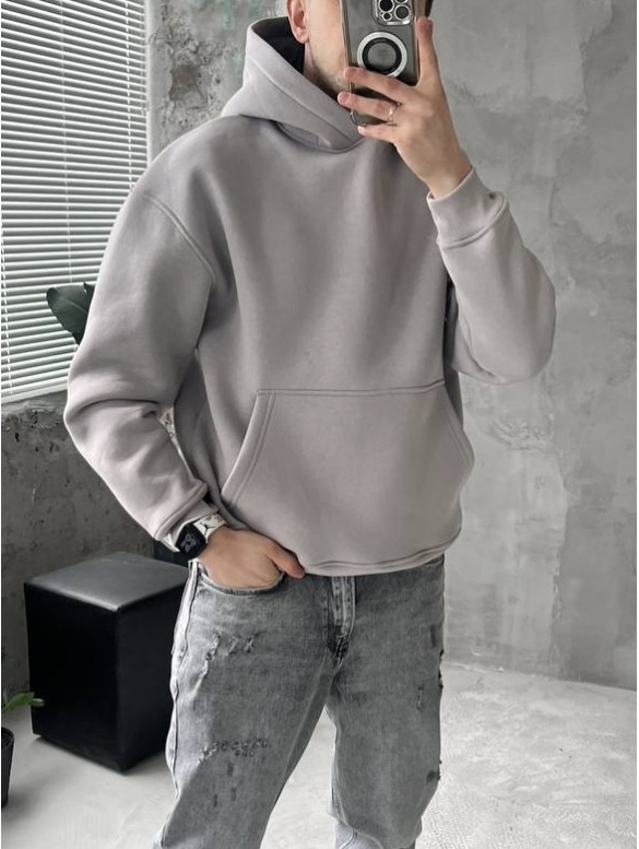 Oversize худі на флісі