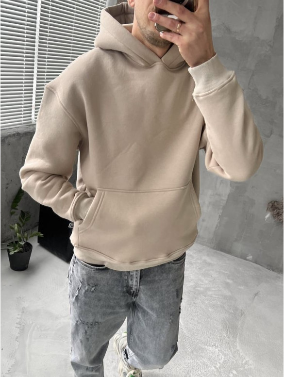 Oversize худі на флісі