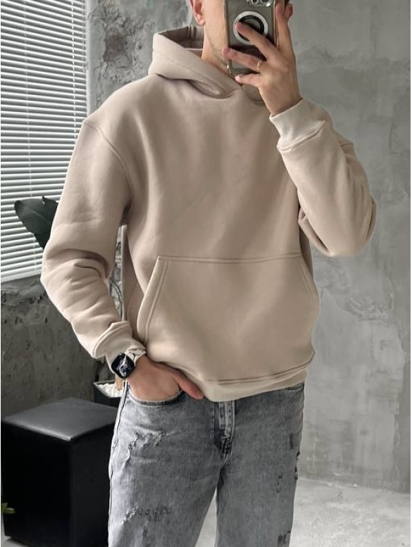 Oversize худі на флісі