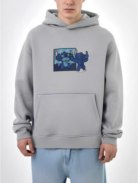Oversize худі з принтом