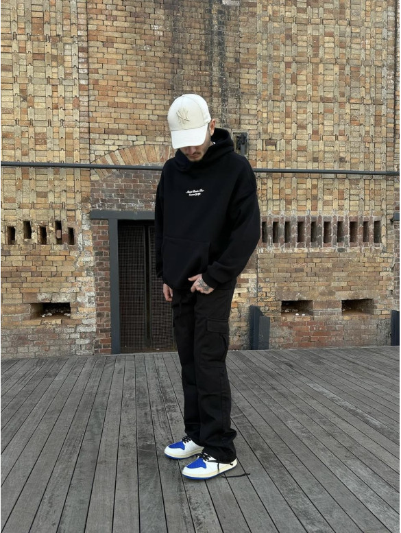 Oversize худі з принтом