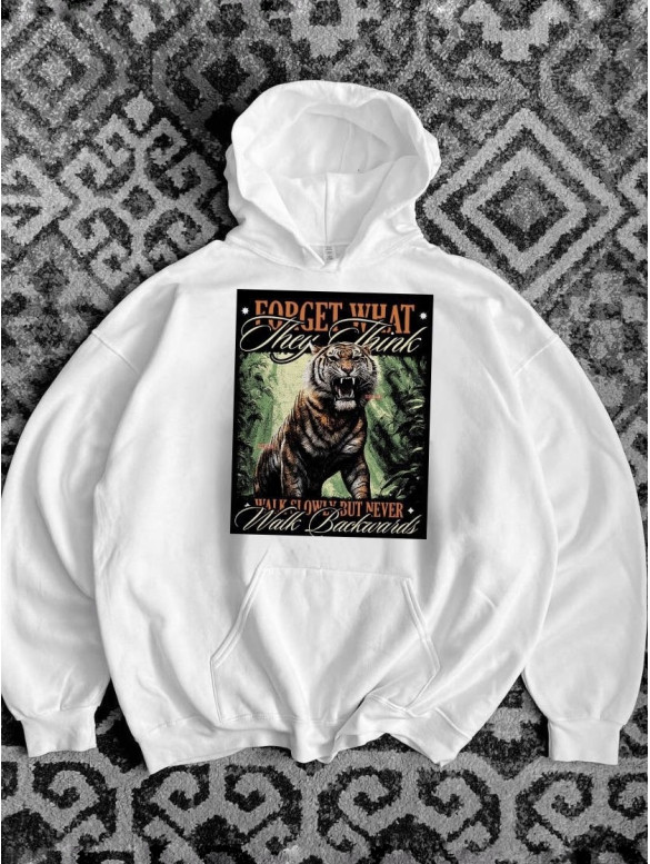 Oversize худі з принтом