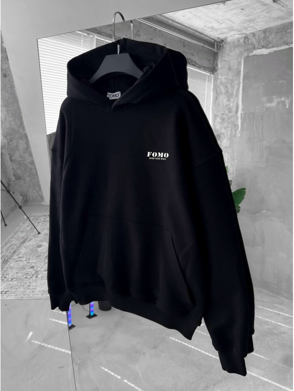 Oversize худі з принтом