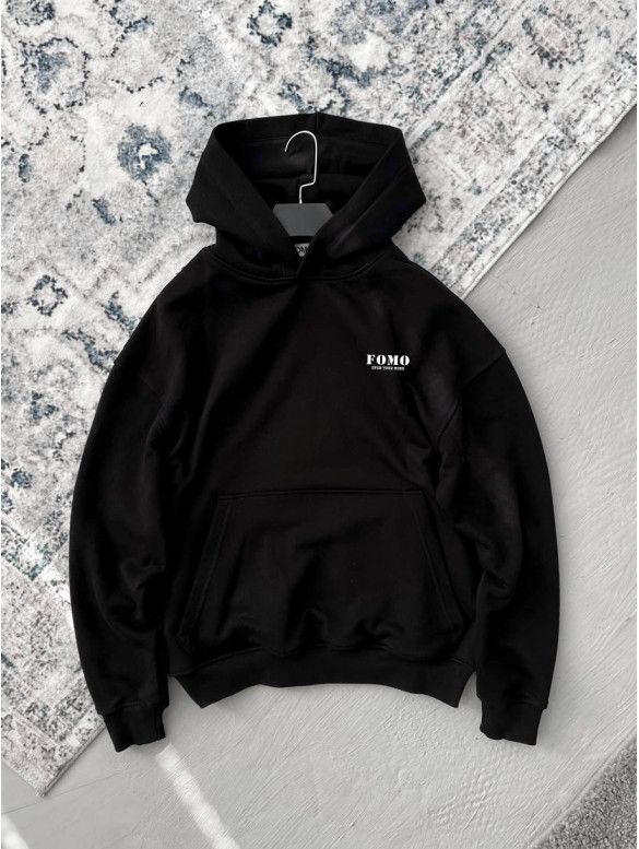 Oversize худі з принтом