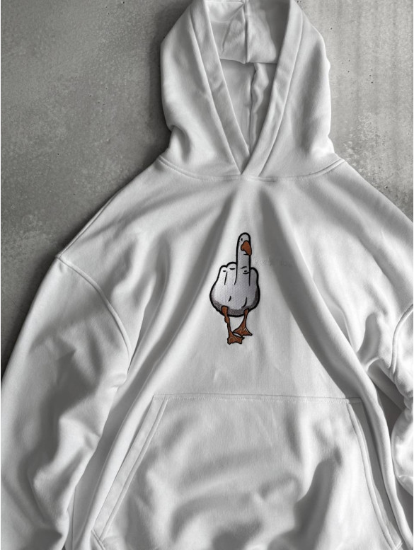 Oversize худі з принтом