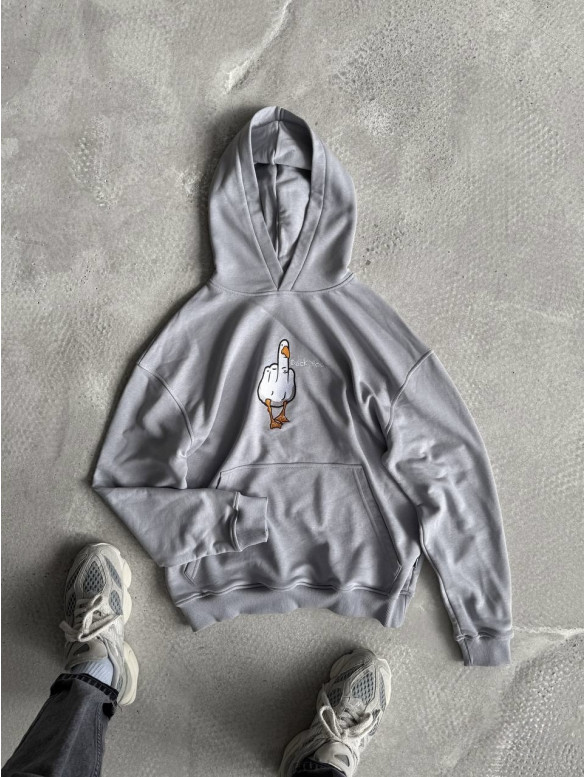 Oversize худі з принтом