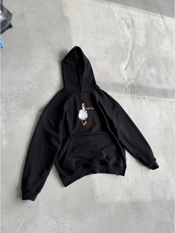Oversize худі з принтом