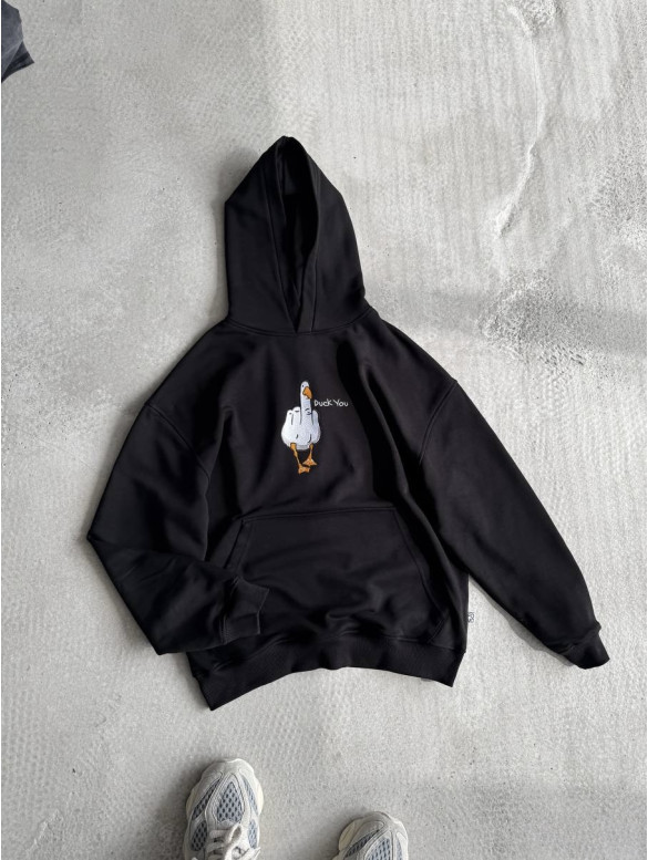 Oversize худі з принтом
